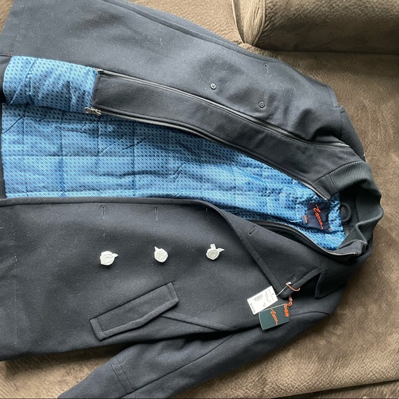 Egara Layered Peacoat - Picture 2 of 4